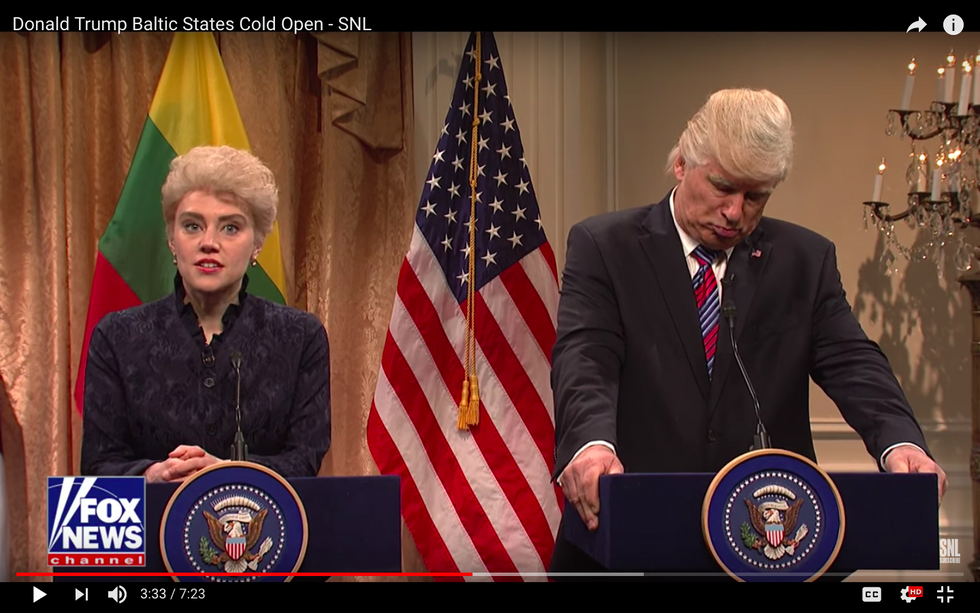 Saturday Night Live: Baldwin Returns As Trump, So Bored He Tells The Truth