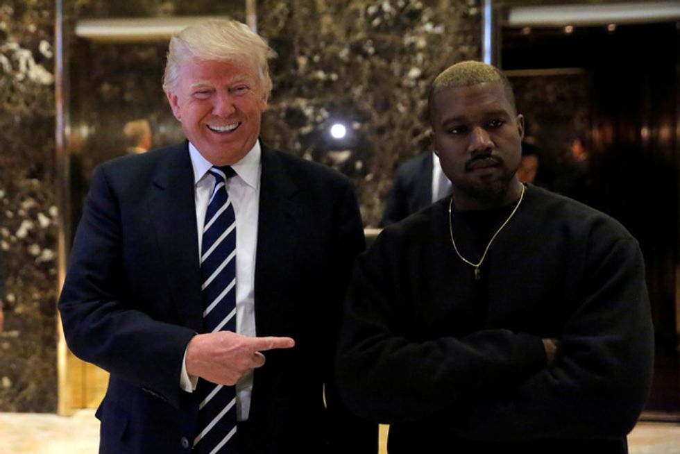 While Praising Kanye West, Trump Persistently Ignores Waffle House Hero