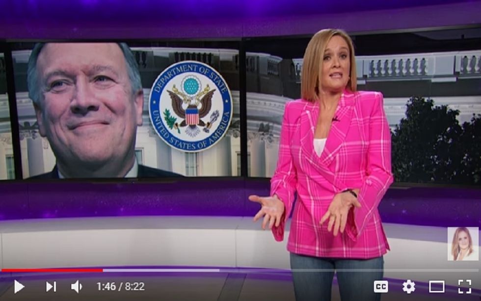 #EndorseThis: Samantha Bee Exposes Pompeo As A Loony Homophobe