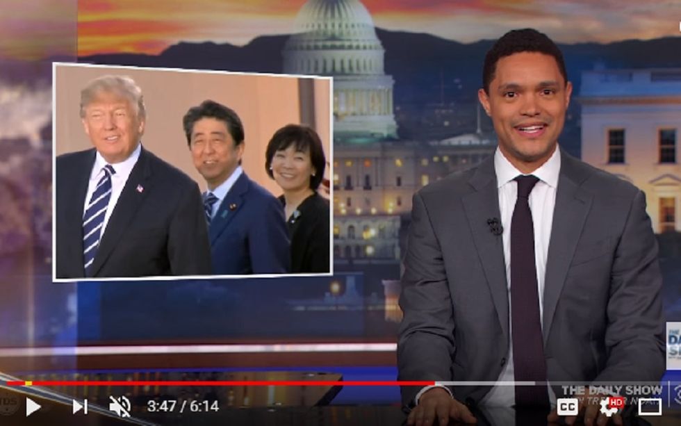 #EndorseThis: Trevor Noah Compares Trump’s Foreign Policy To A Cheesy 80s Sitcom