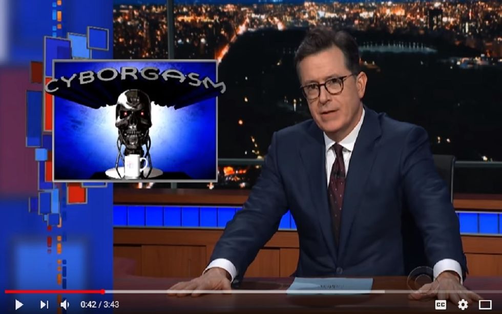 #EndorseThis: Colbert Passes The Turing Test And Needles Corporate America