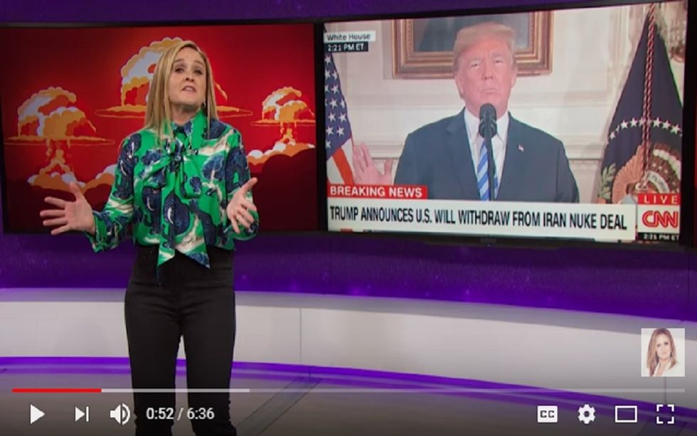 #EndorseThis: Samantha Bee Serves Trump Four-Entree Slam On Foreign Affairs