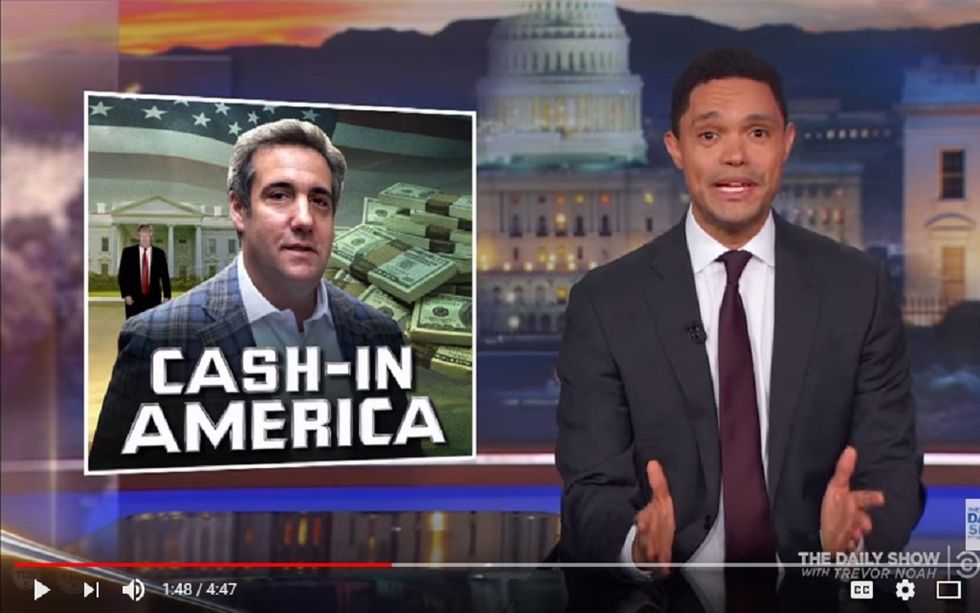 #EndorseThis: Trevor Noah Calls Michael Cohen A Human Scam Email