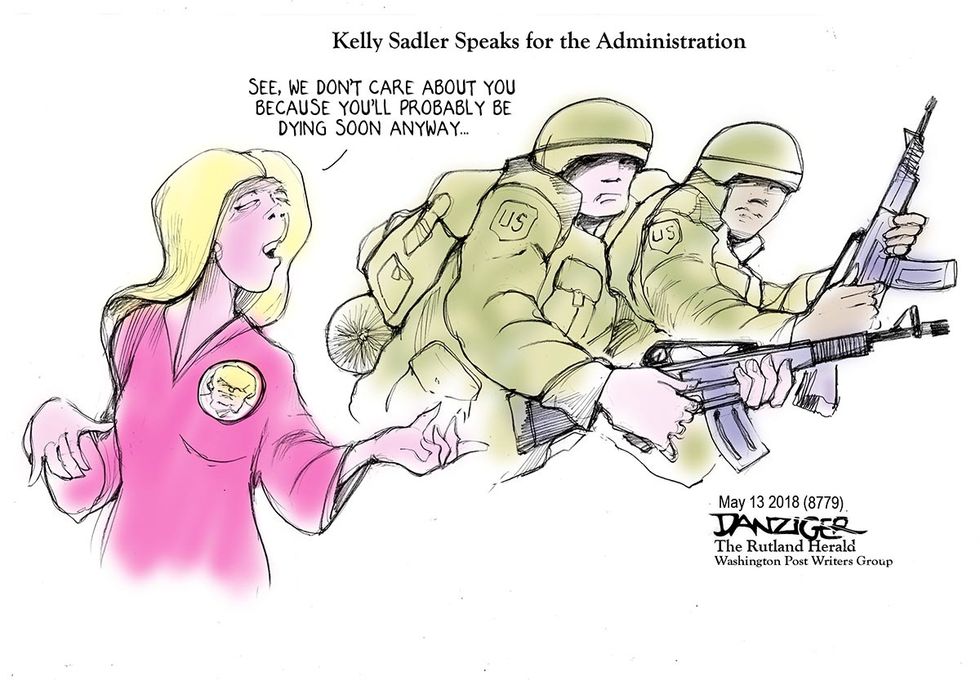 Danziger: And Thanks For Your Service!