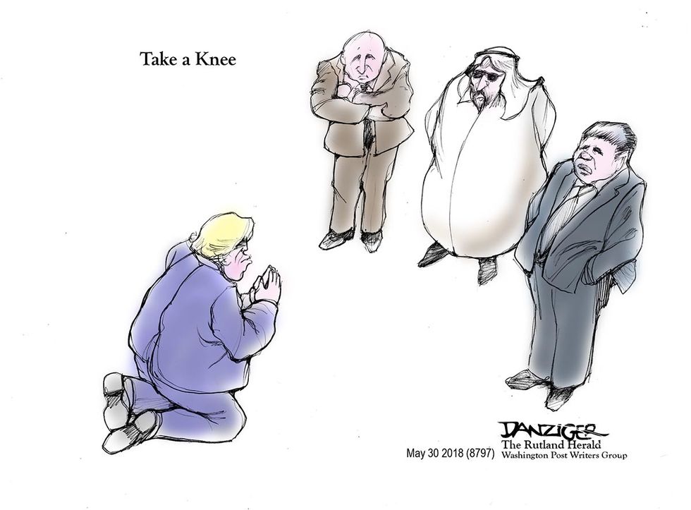 Danziger: The Leader Of The Free World