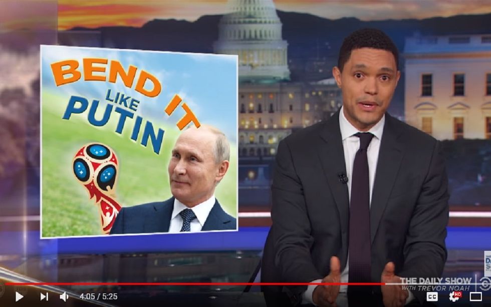 #EndorseThis: Trevor Noah Kicks Off World Cup By Nuking Russia
