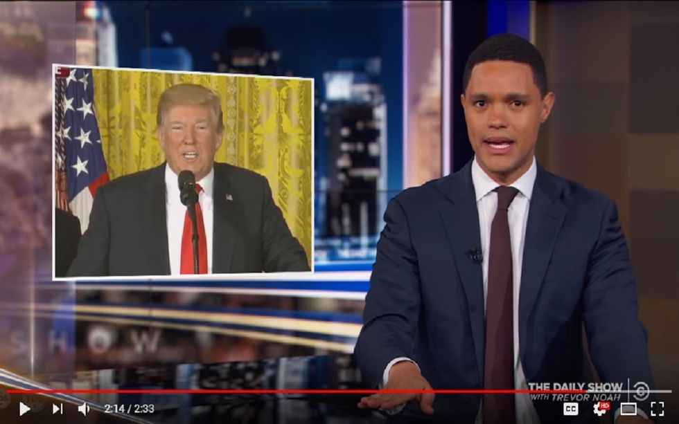 #EndorseThis: Trevor Noah On Trump Blowing Up Our Money In Outer Space