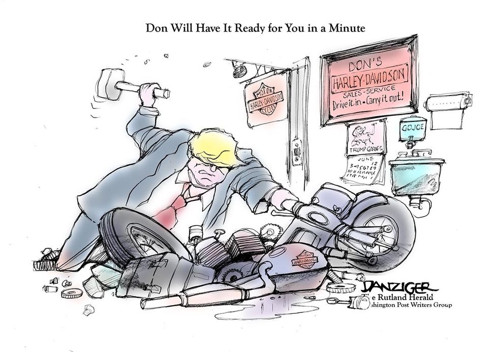 Danziger: Uneasy Rider