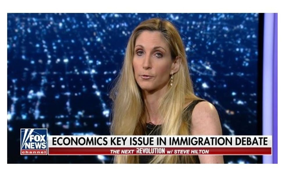 Devout Christian Ann Coulter Mocks Tormented Immigrant Kids As ‘Child Actors’