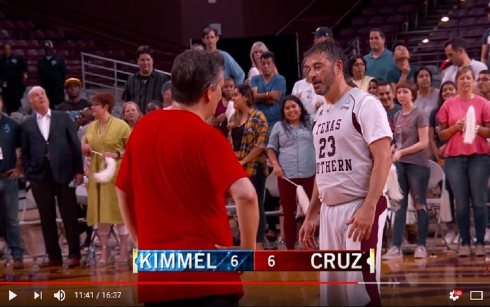 #EndorseThis: Jimmy Kimmel Makes Fun Of His Basketball Game With Ted Cruz