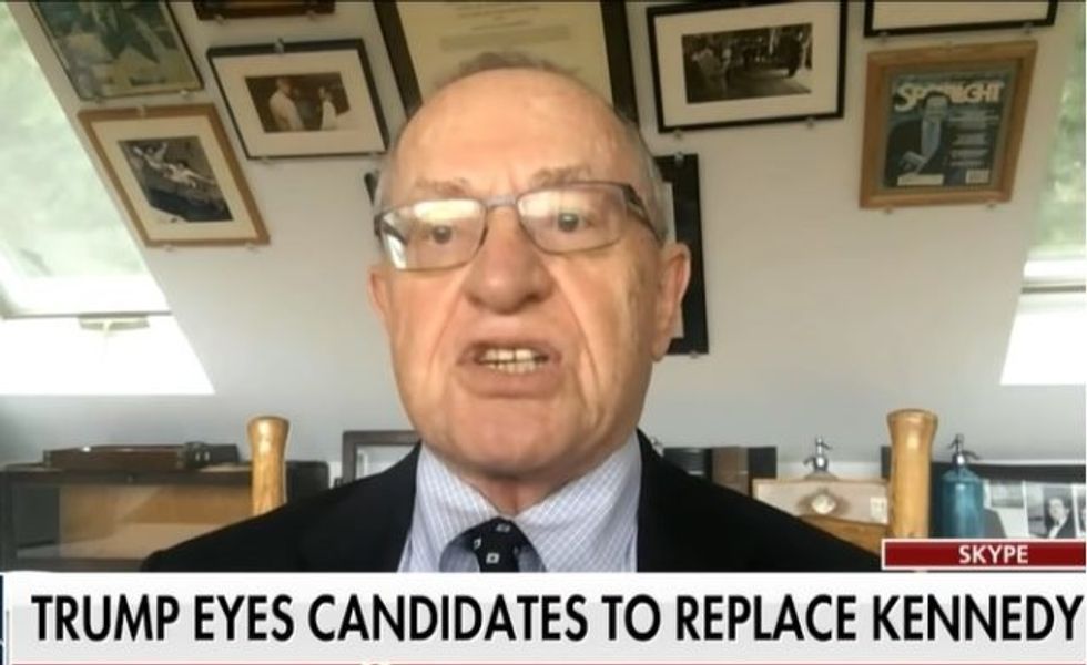 Trump Pal Dershowitz Whines About Snubs By Vineyard Liberals