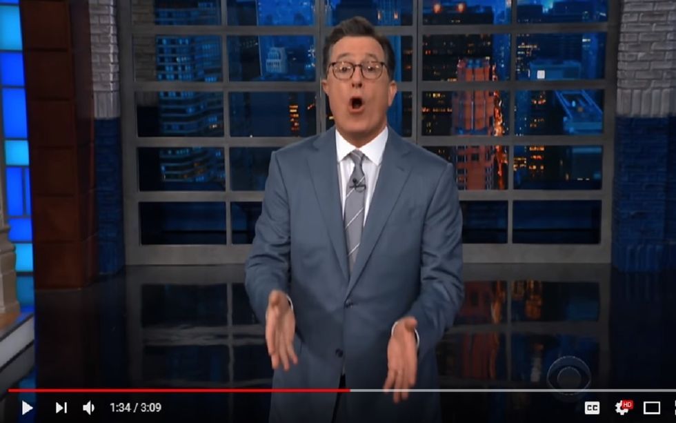 #EndorseThis: Stephen Colbert Clowns ICE For Sending Babies To Court