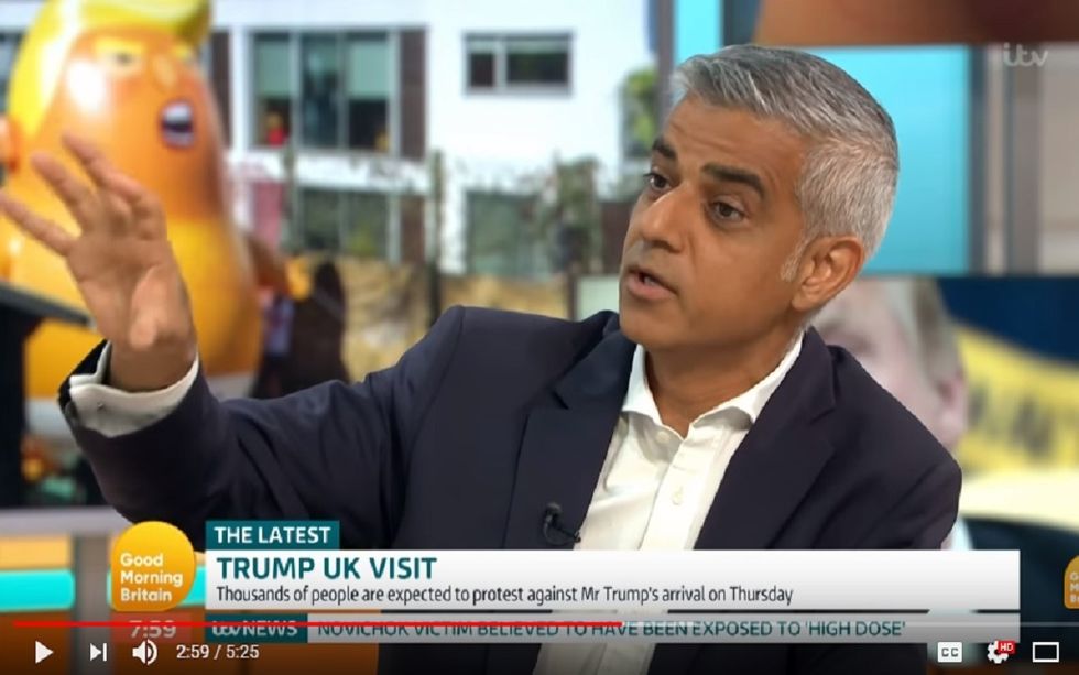 #EndorseThis: Sadiq Khan Battles Piers Morgan Over London Trump Balloon