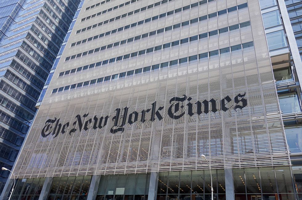 The New York Times Strikes Out