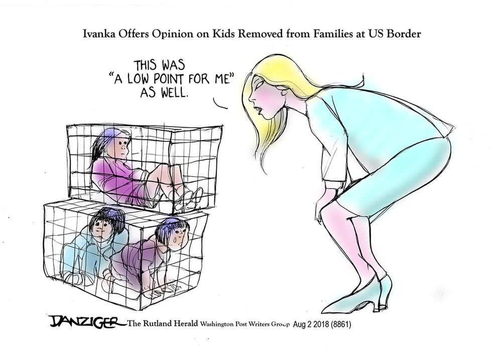 Danziger: Ivanka Hurl