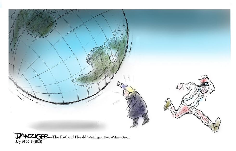 Danziger: Stop The World, We Want To Get Off