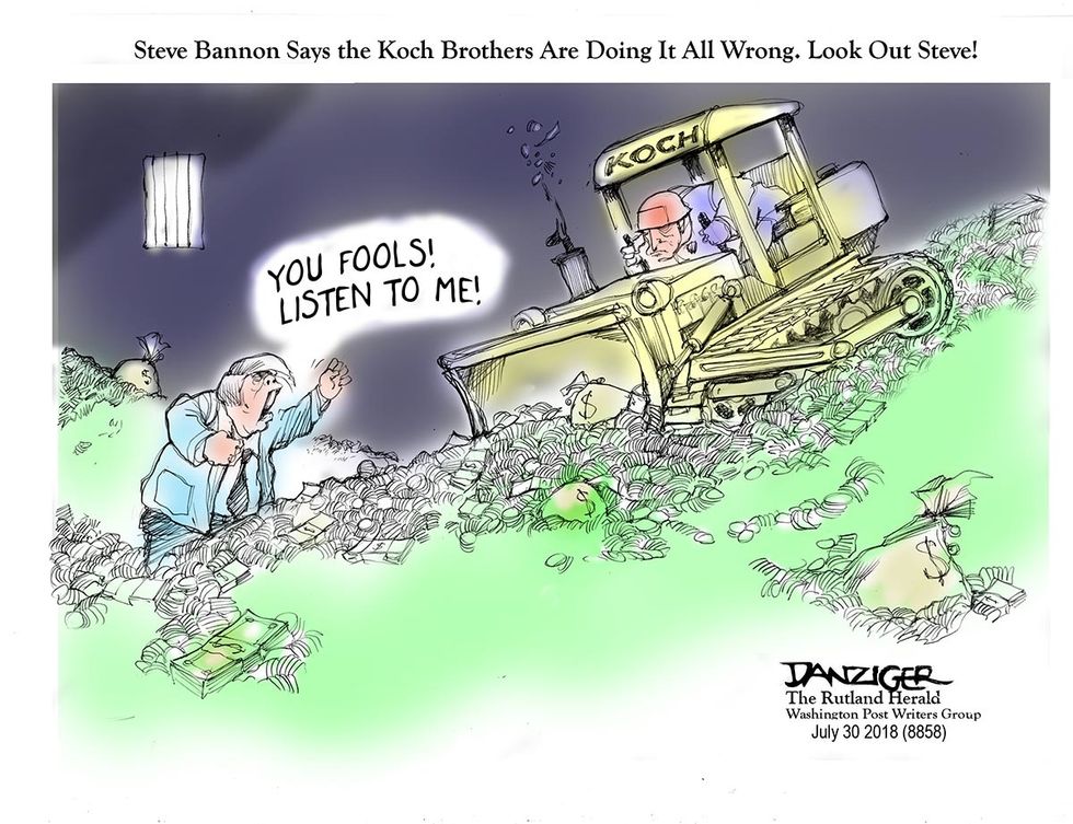 Danziger: That Loud Guy Is Talking Again