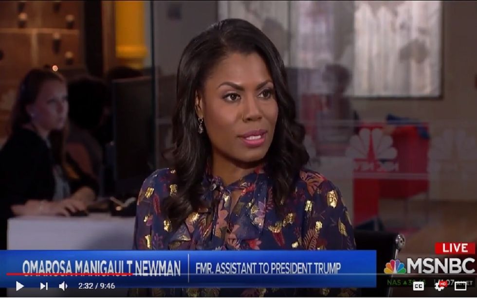 #EndorseThis: Omarosa Says Trump Shows Signs Of Mental Deficiency