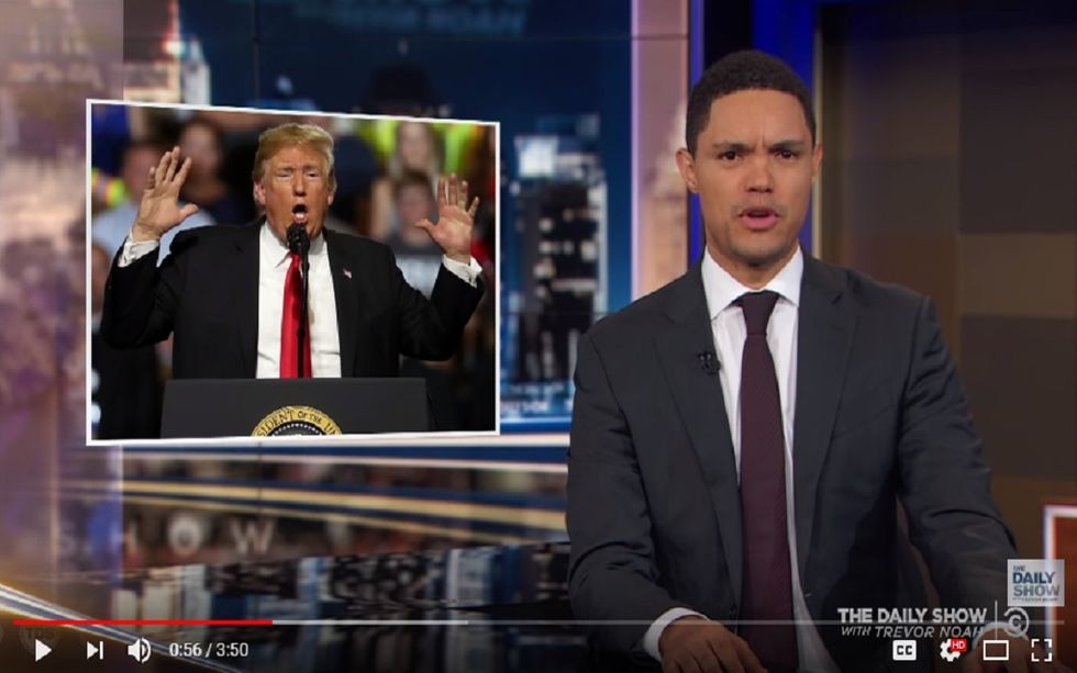 #EndorseThis: Trevor Noah Blasts President Trump’s Alien Sex Rockets