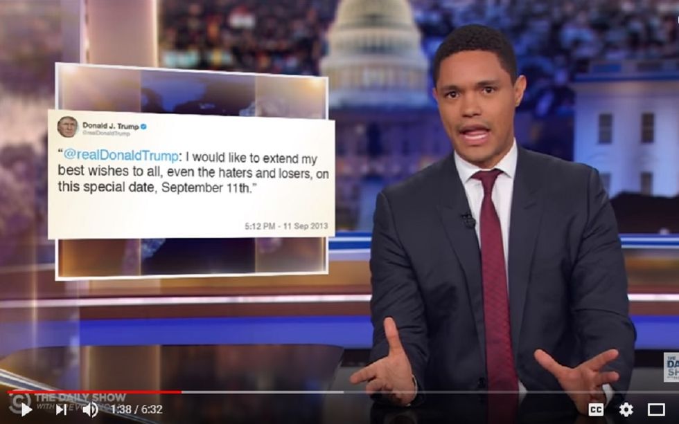 #EndorseThis: Trevor Noah Terrorizes Trump For Lame 9/11 Tweets