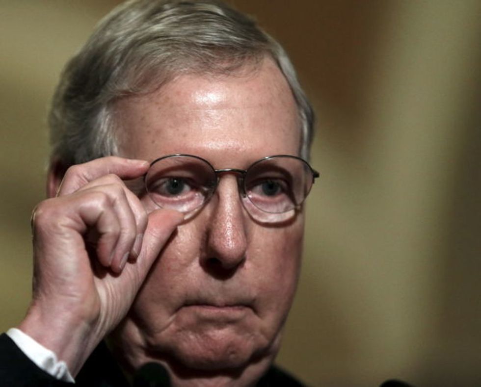 McConnell Frets Over Possible Senate Loss