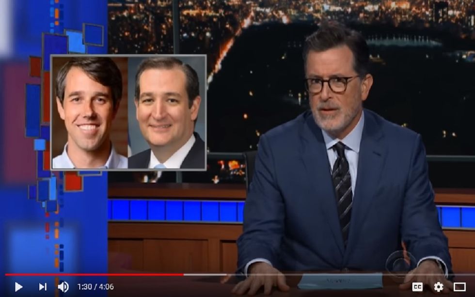 #EndorseThis: Beto O’ Rourke Gets Full Rock Star Treatment On Colbert
