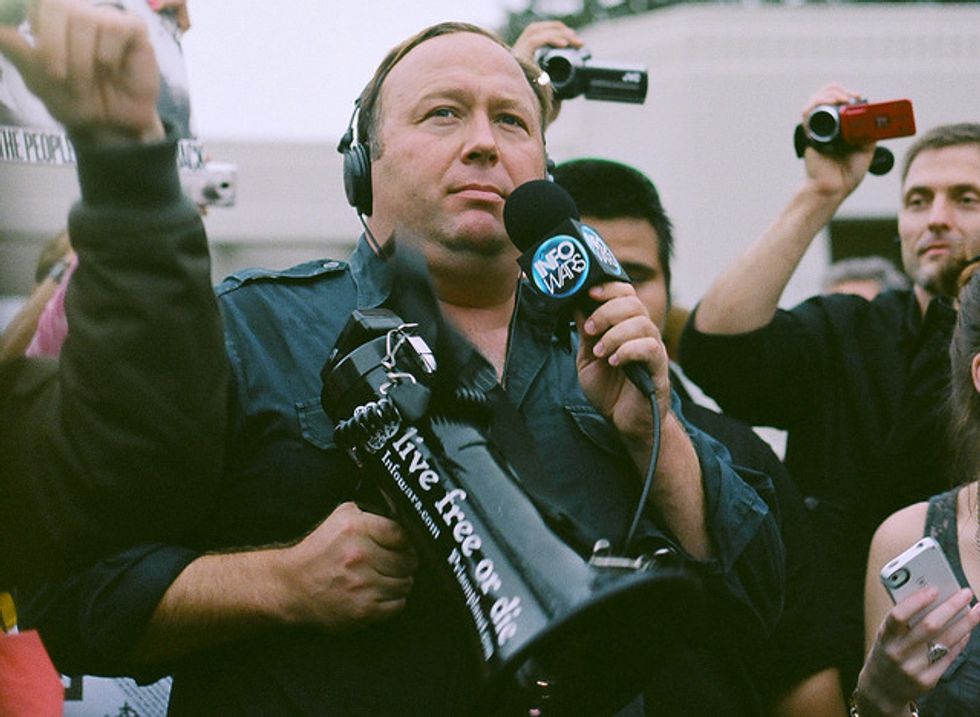 Twitter Bans Conspiracist Huckster Alex Jones