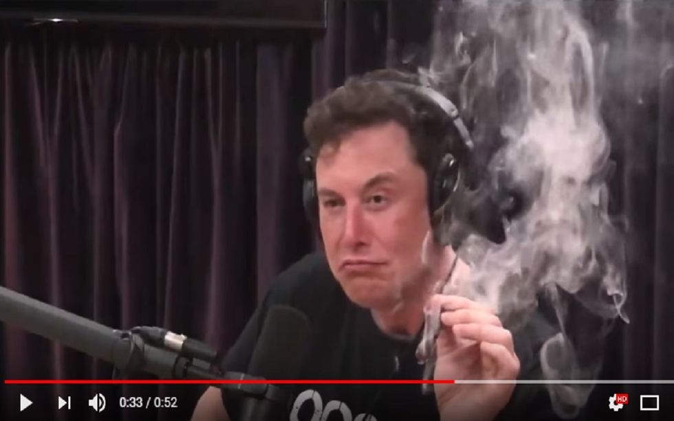 #EndorseThis: Elon Musk Smokes Joe Rogan Blunt And Breaks Internet