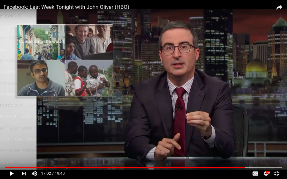 #EndorseThis: John Oliver’s Deeply Dark, Super-Funny Facebook Takedown