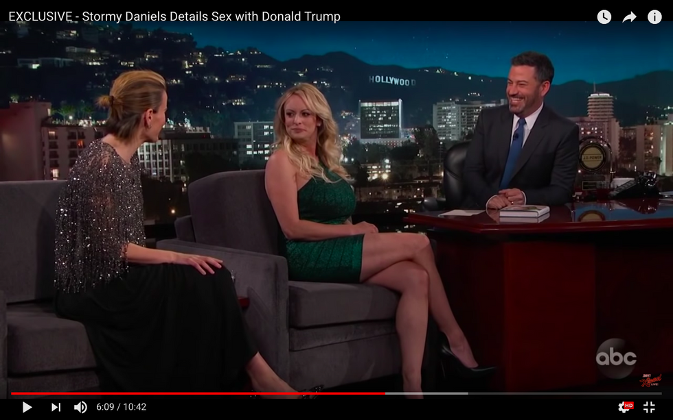 #EndorseThis: Stormy Spanks Trump, With A Very Happy Kimmel