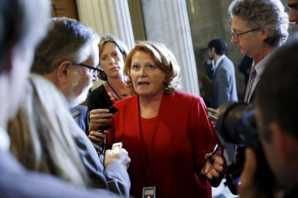 Emotional But Resolute, Sen. Heitkamp Announces Vote Against Kavanaugh