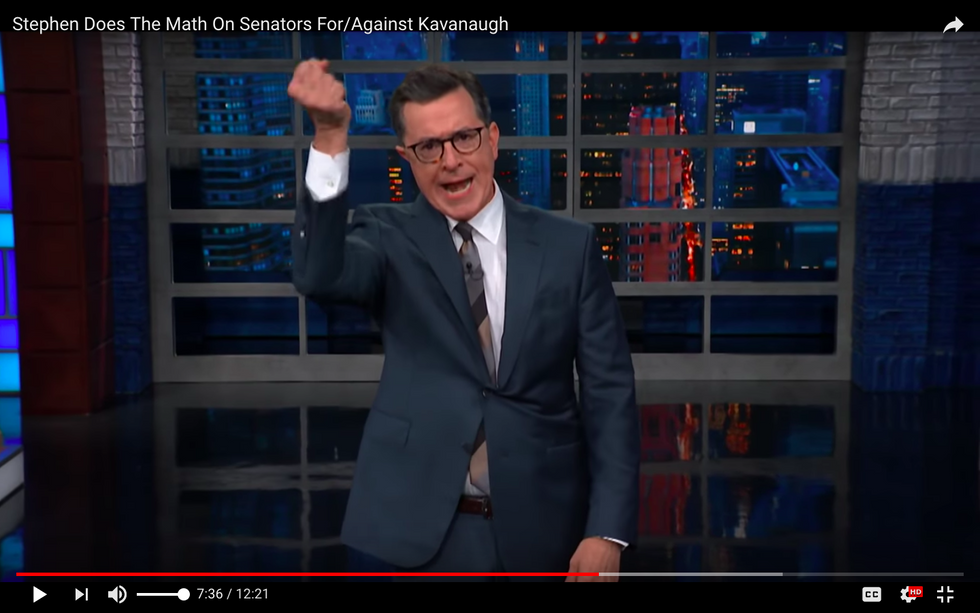 #EndorseThis: Colbert Crunches Senate Vote (And Senators)