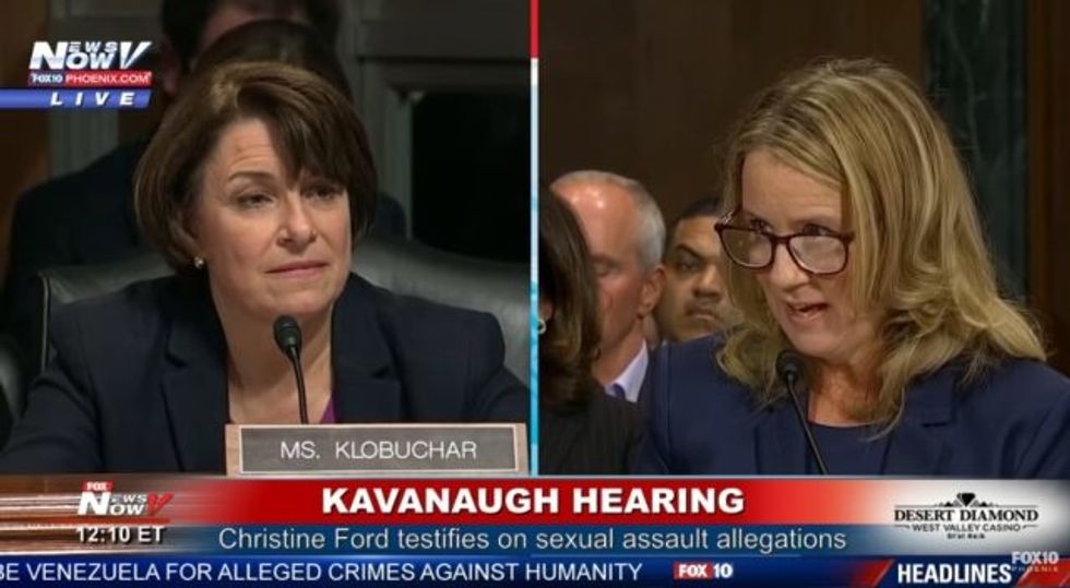 Blasey Ford Calmly Affirms Kavanaugh Assault, ‘100 Percent’