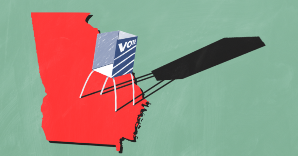 TV Networks Ignore Georgia Vote Suppression