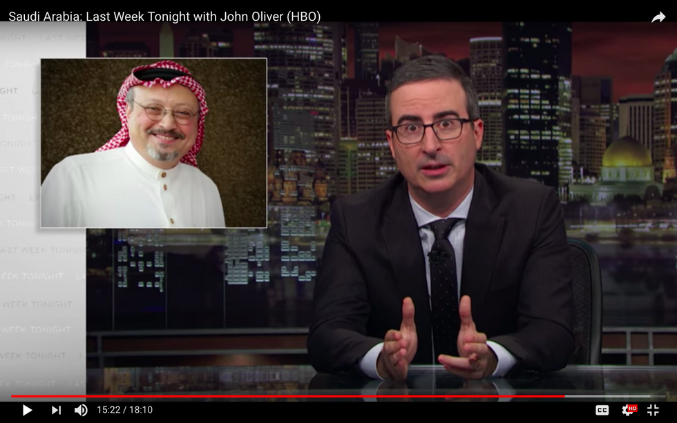 #EndorseThis: John Oliver Takes Down Saudi Dictatorship, In Detail
