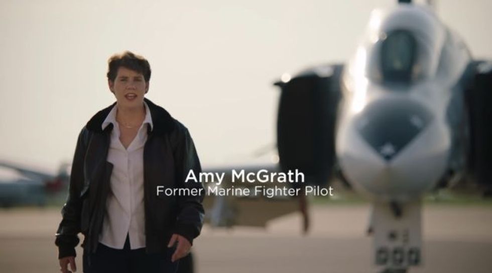 GOP Smears Marine Vet Amy McGrath In Close Kentucky Race