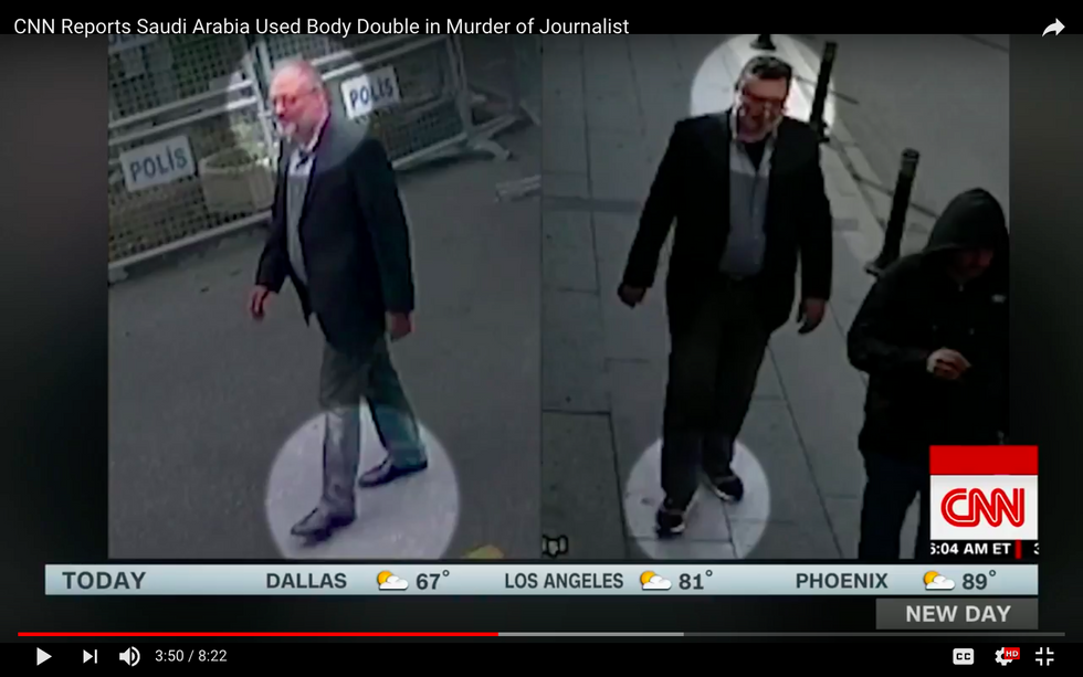 #EndorseThis: CNN Video Exposes Saudi ‘Body Double’ In Khashoggi Killing