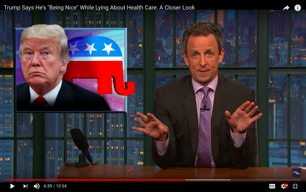 #EndorseThis: Sorry, Seth Meyers Can’t Stand “Nice” Trump