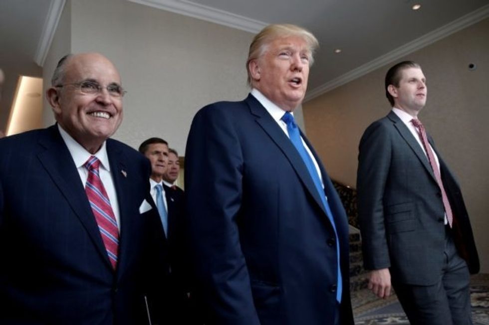 Human Rights Group Demands Probe Of Giuliani And Trump In Alleged Money-Laundering