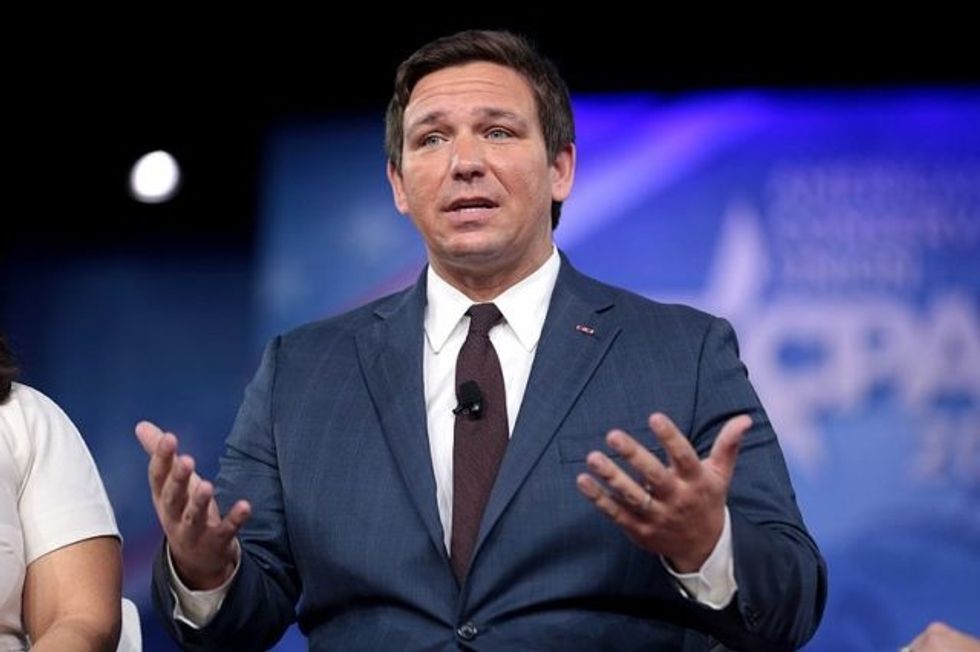Hours Before Synagogue Shooting, DeSantis Repeats Soros Slur