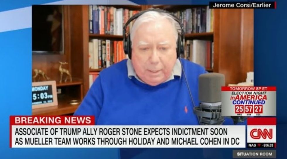 Conspiracist Jerome Corsi Fears Perjury Indictment