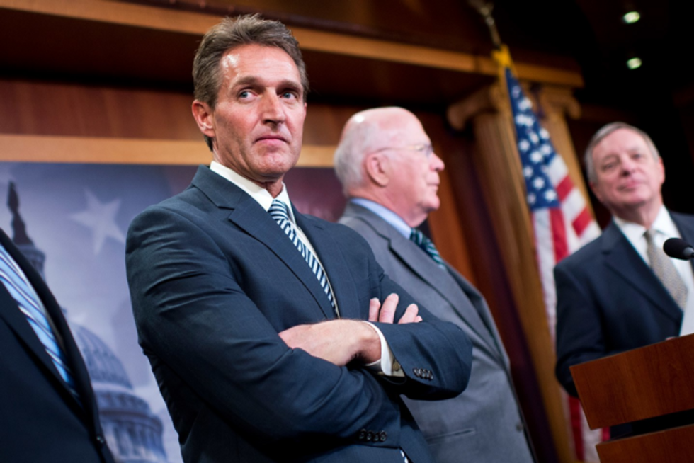 Flake Demands Senate Action On Protecting Mueller