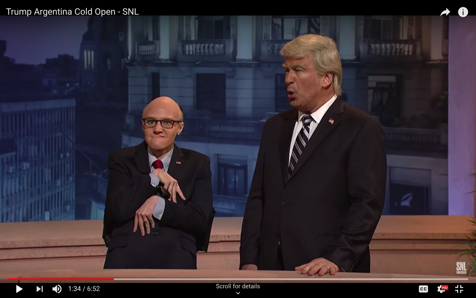 SNL: Alec Baldwin Returns As Trump In Argentina