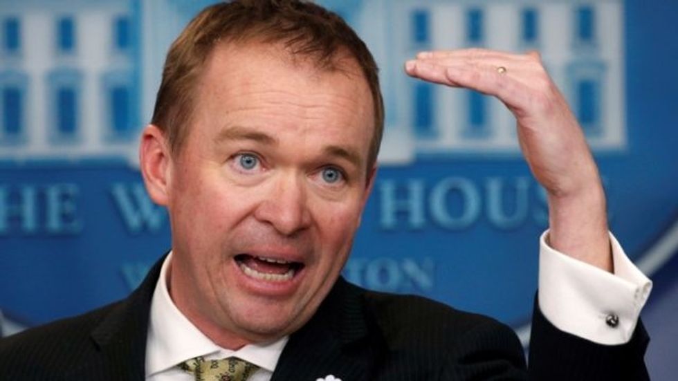 Temp Job: New White House Chief Of Staff Mulvaney