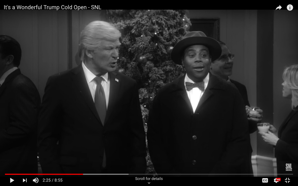 SNL Cold Open:  ‘It’s A Wonderful Trump’ (Where He’s Not President)