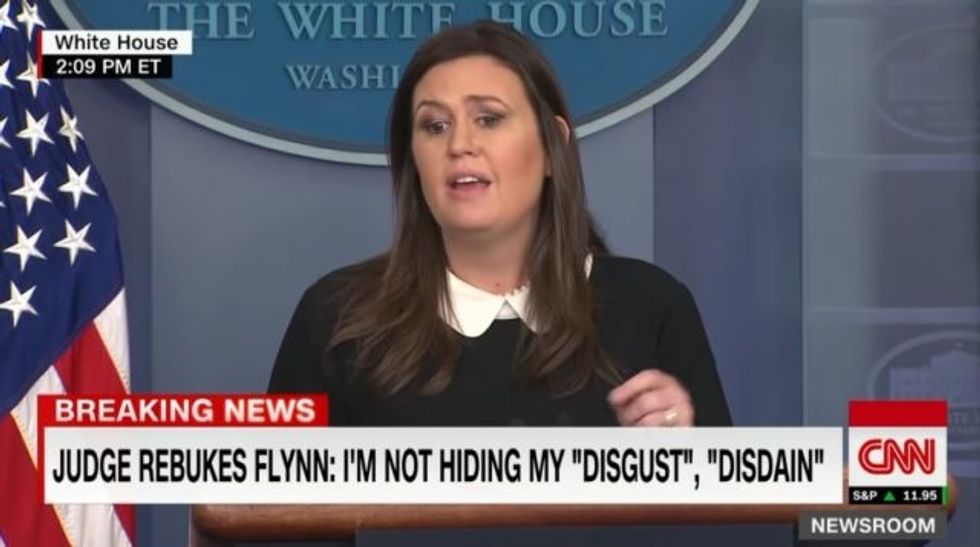 Sanders Trashes FBI, Even As Flynn Admits He Knowingly Lied