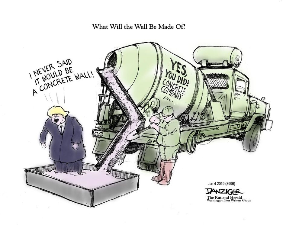 Danziger: Cement Shoes