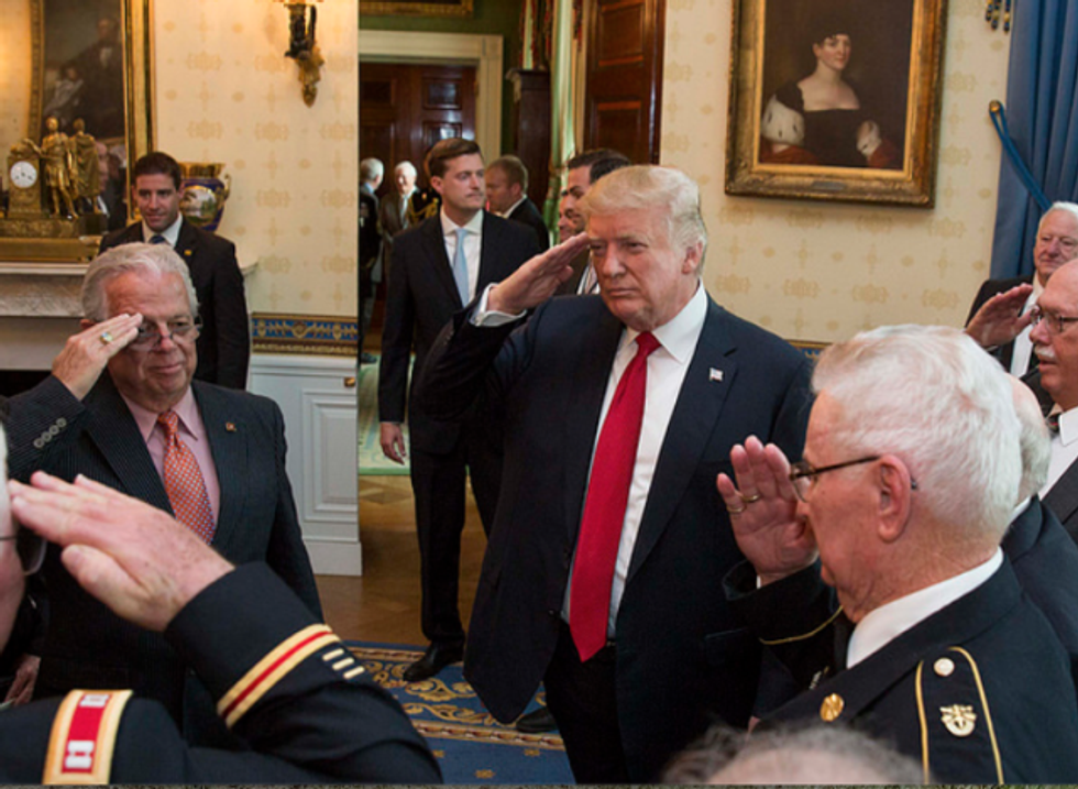 Embarrassed US Military Leaders Apologizing For Trump