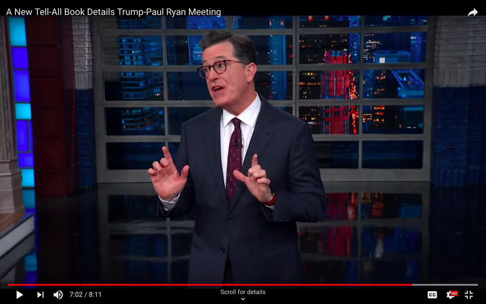 #EndorseThis: Stephen Colbert Translates Giuliani Gibberish