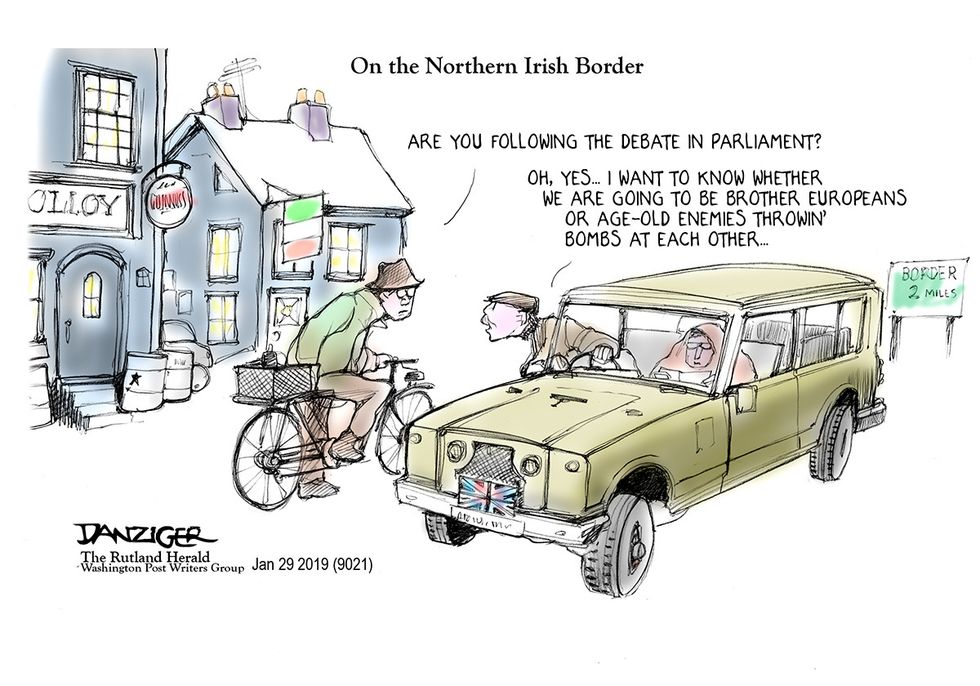 Danziger: Erin Go Brexit